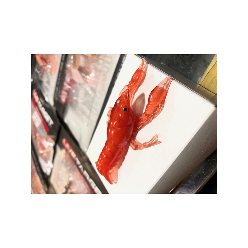 LIVE TARGET 2.8" CRAWFISH UNRIGGED RED RED