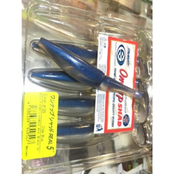 ONE UP SHAD 5" 129 CLEAR BLUE