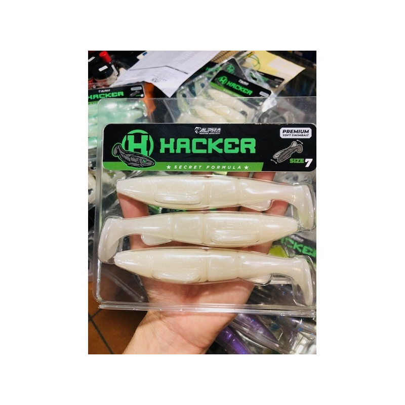HACKER TALLA 7 15CM 3UNID 06 PEARL WHITE