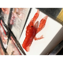 LIVE TARGET 3.8" CRAWFISH UNRIGGED RED RED