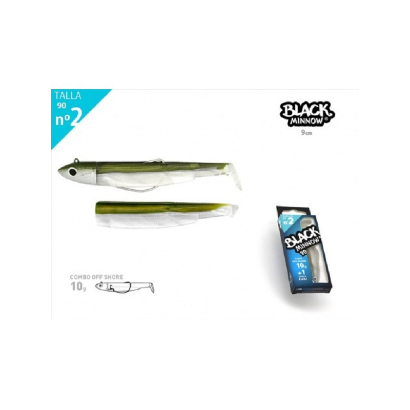 BLACK MINNOW 120 3 CUERPOS BLANC