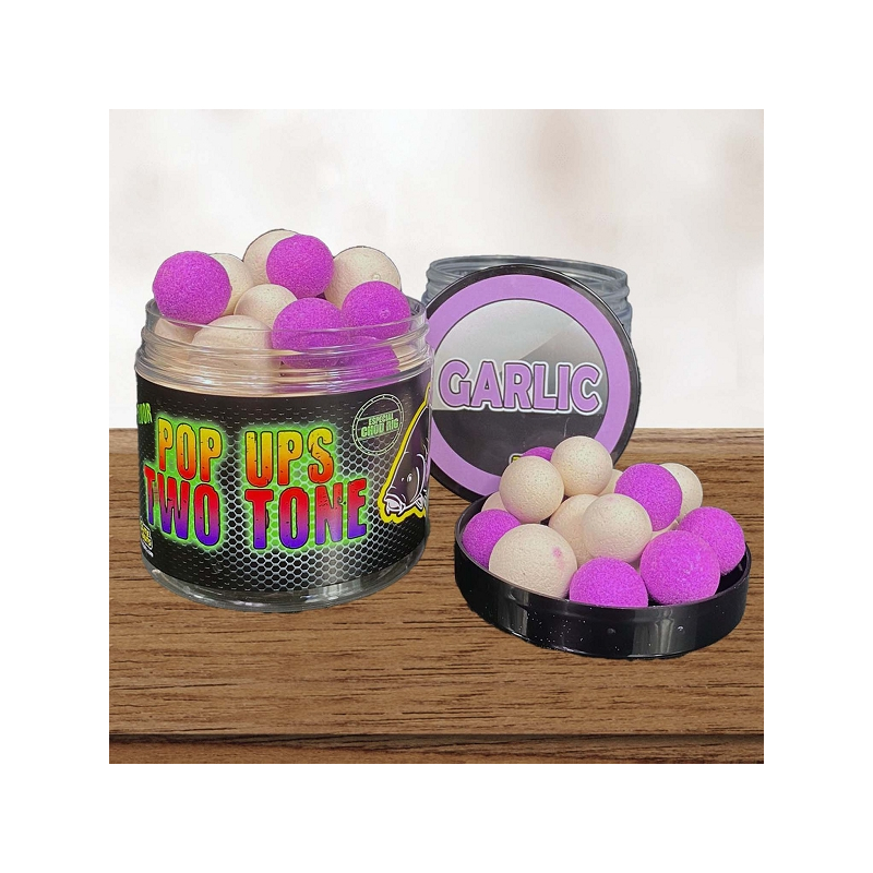 PRO ELITE FLUOR POP UP 14/20MM GARLIC 60GR