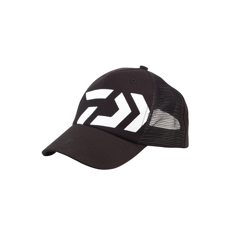 DAIWA GORRA TRUCKER NOIRE LOGO BLANCO