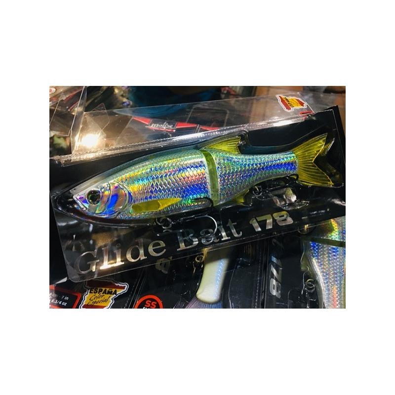 MOLIX GLIDE BAIT 178 SLOW FLOATING SILVER GREEN