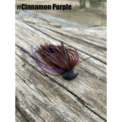 IBERICAN LURES JIG TUNSTENG 1/2 CINAMON PURPLE