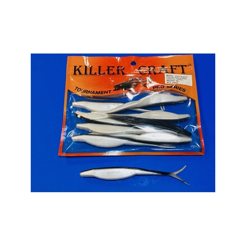 Killer Craft Shad 5", colores Natural