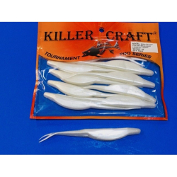 Killer Craft Shad 5", colores White