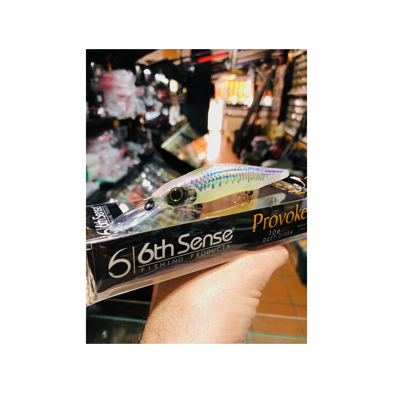 6TH SENSE LURE PROVOKE 106DD SHAD DAWN