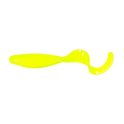 Z-MAN STREAKZ CURLY TAILZ 5" HOT CHARTREUSE