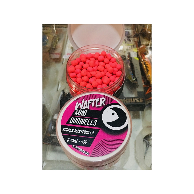 SUPERBAITS DUMBELL SCOPEX MANTEQUILLA 6-7MM
