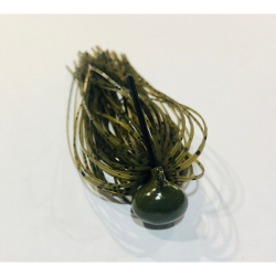 BAITFISHING FOOTBALL JIG 2/0 1/2 GREEN PUMKIN