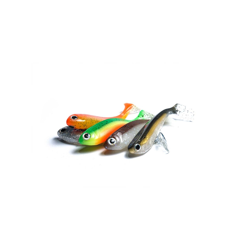 ROSHI SOFT LURE R-SHAD 70 RED HEAD