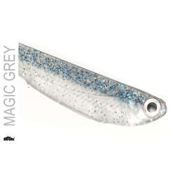 ROSHI SOFT LURE R-SHAD 100 MAGIC GREY