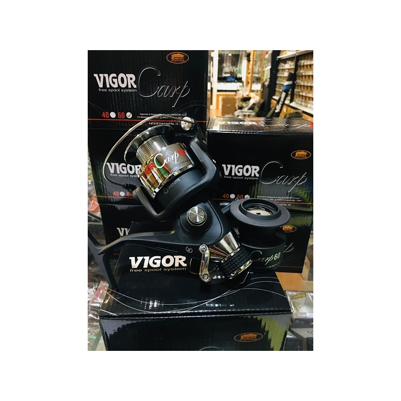 VIGOR CARP 60 + BOBINA ADICIONAL GRAFITE