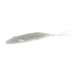 ZOOM WINGED FLUKE 4" SILVER SHAD 8PK