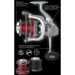 CARRETE RAYCAST DS 7000 CRBK