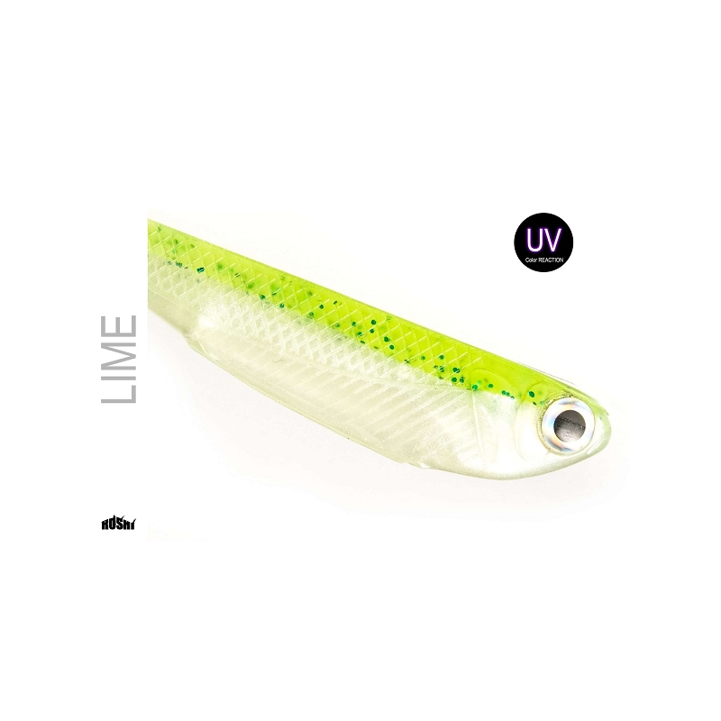 ROSHI SOFT LURE R-SHAD 130 LIME