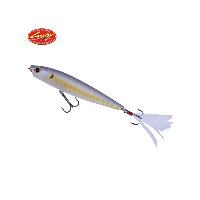 LUCKY CRAFT GUNFISH 95 SILVER CHEEK CHARTREUSESHAD