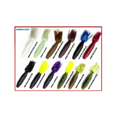 FAT ANEMONE 4" WATERMELON /CHART