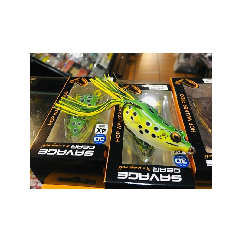 SAVAGE HOP WALKWE FROG 55 15G FLOAT GREEN