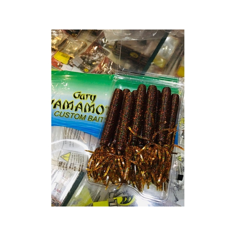 YAMAMOTO BIG IKA COLOR 236 SMOKE RTBERR/GRN