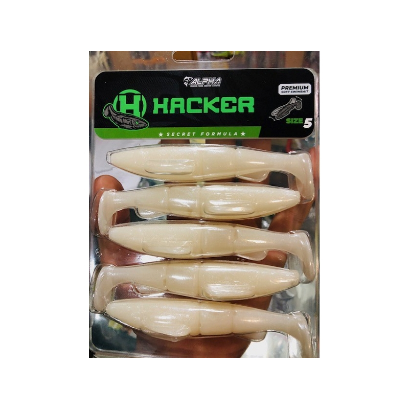 HACKER TALLA 5 10.3CM 5UNID 06 PEARL WHITE