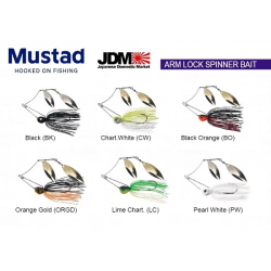 MUSTAD SPINNERBAIT COLOR PW 14R