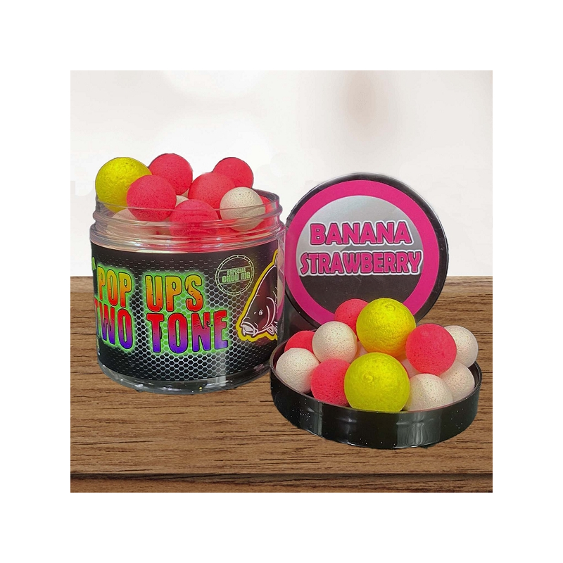 PRO ELITE FLUOR POP UP 14/20MM BANANA FRESA 60GR