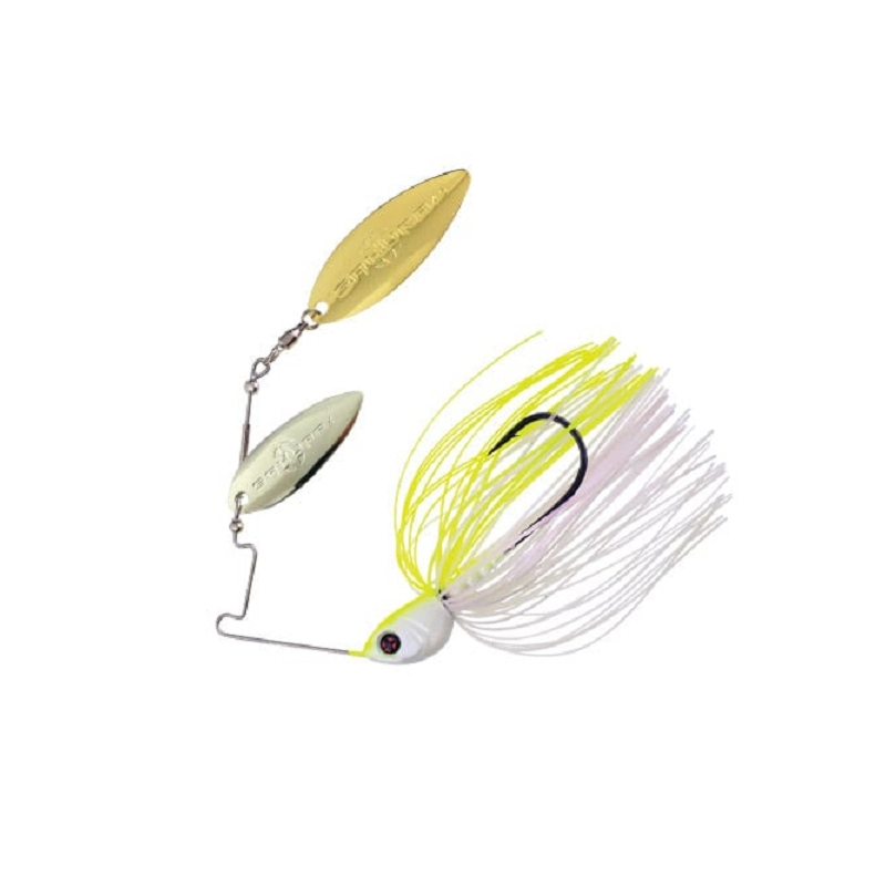 SAKURA CAJUN SPINNERBAITS 3/8 JC2 WHITE CHART