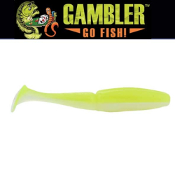 Gambler EZ SWIMMER 4.25".130 CHARTREUSE SHAD