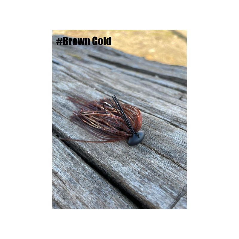IBERICAN LURES JIG TUNSTENG 1/2 BROWN GOLD