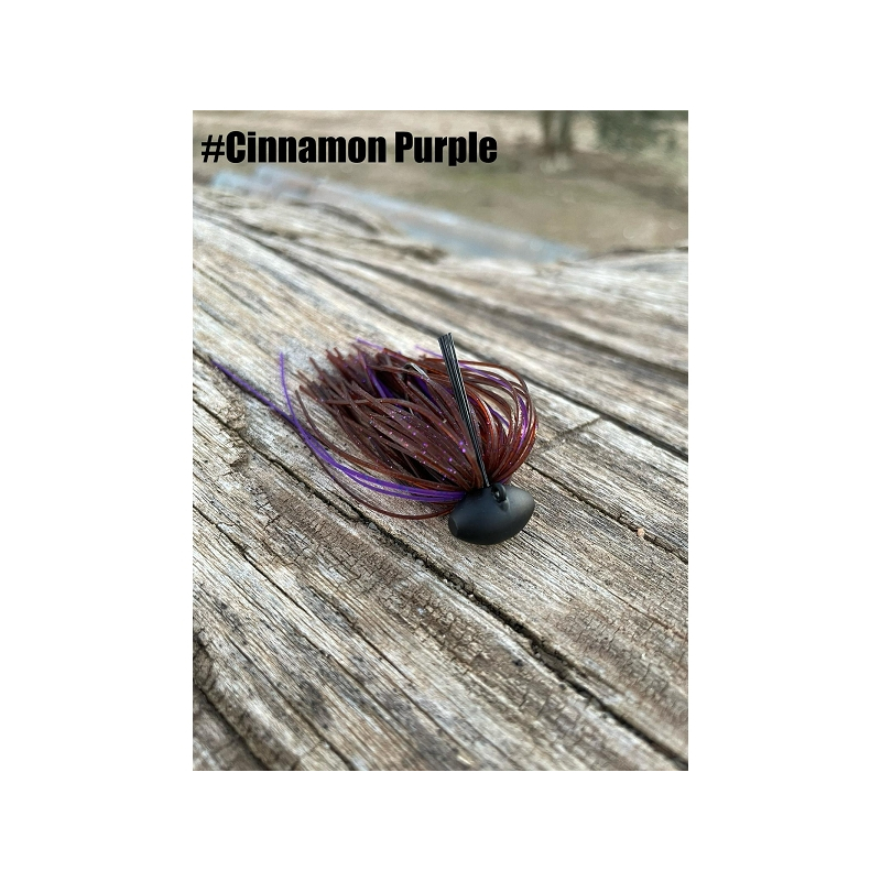 IBERICAN LURES JIG TUNSTENG 1/2 CINAMON PURPLE