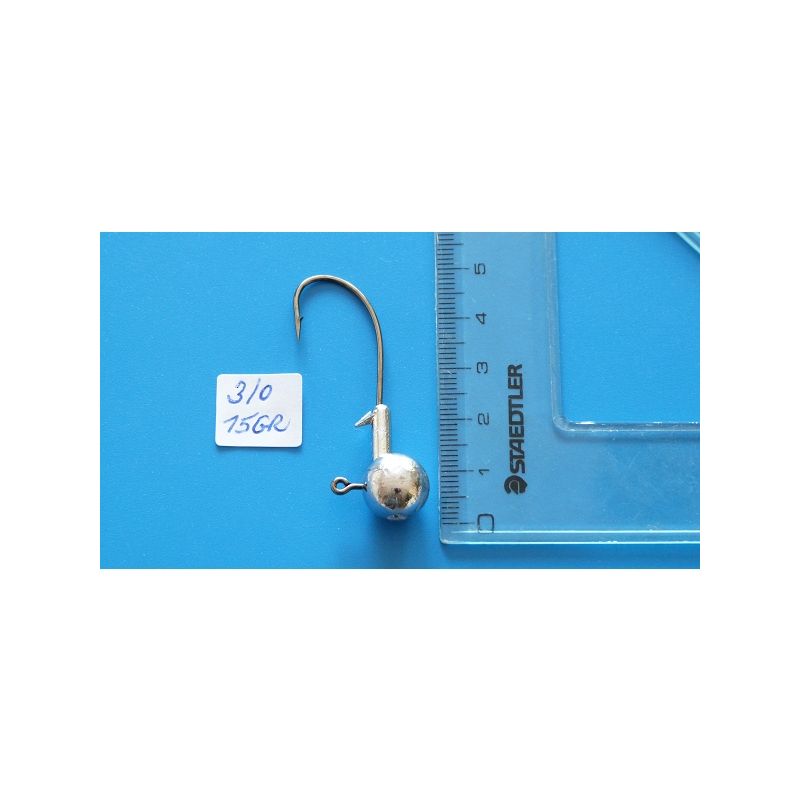 JIG TWISTER 3/0 GR.15 (5 UNIDADES)