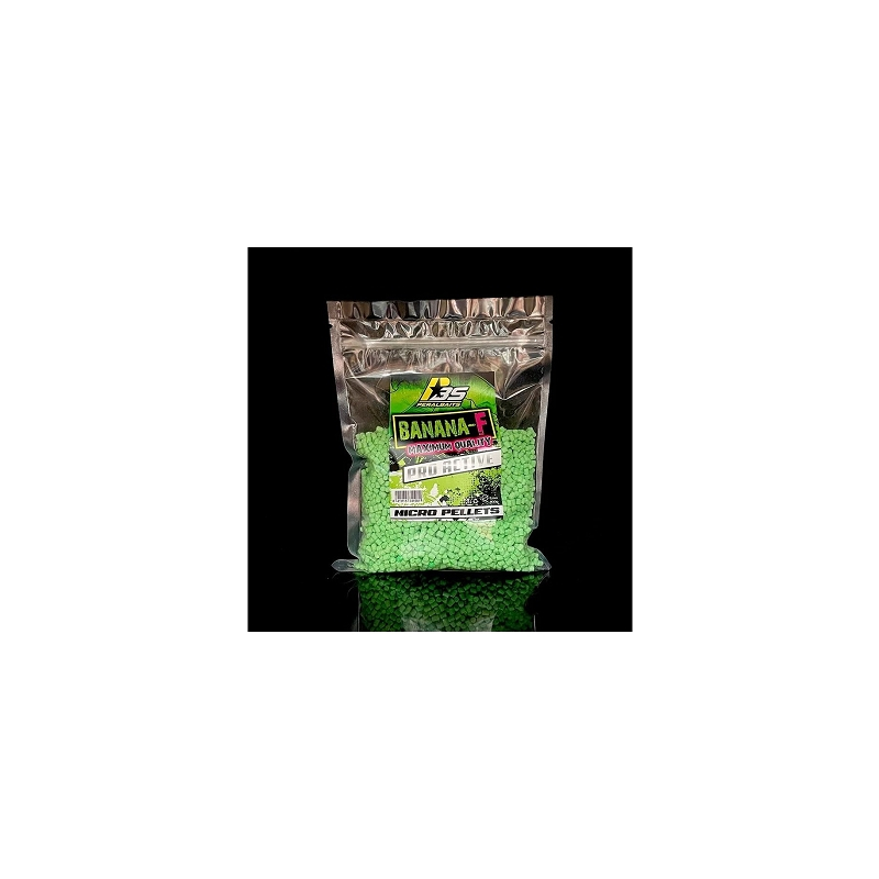 PERAL BAITS MICRO PELLET 800GR BANANA