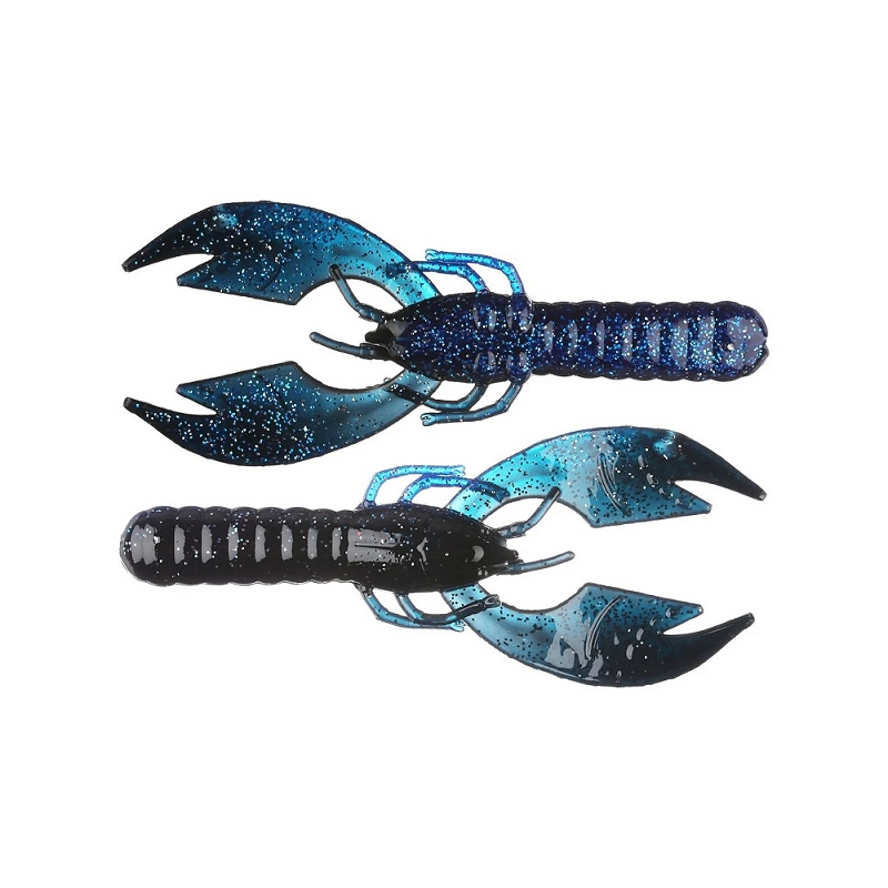 YUM 3.75" CRAW PAPI BLACK BLUE SHADOW