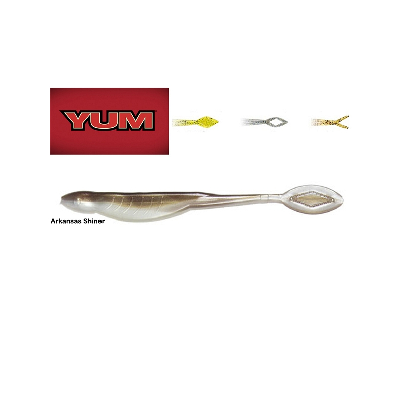 YUM 5 HOUDINI SHAD ARK SHINER