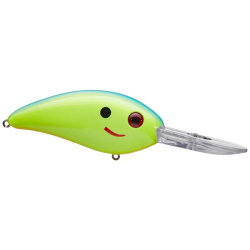 BOMBER FAT FREE SHAD 7 CHARTREUSE BLUE 4.8MT