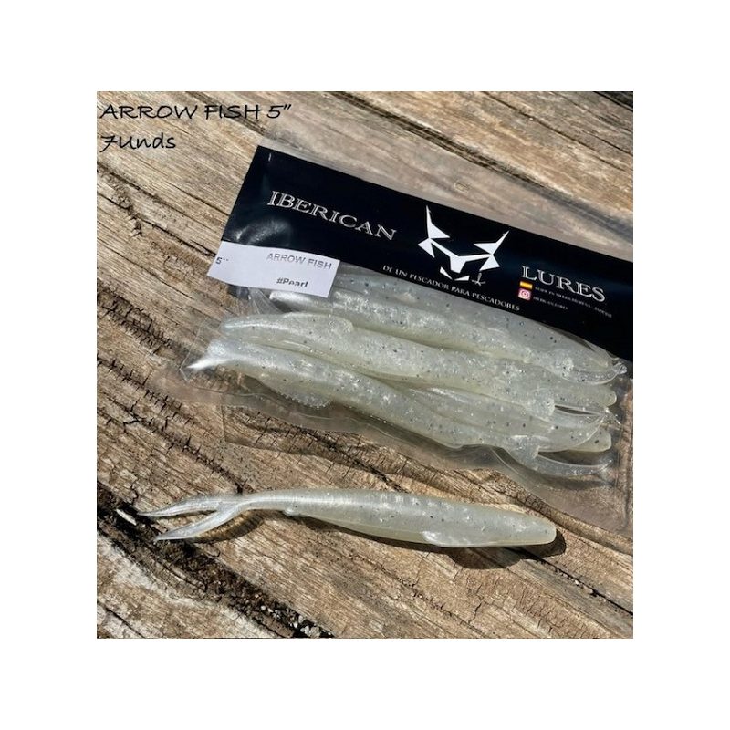 IBERICAN LURES ARROW 6" PEARL