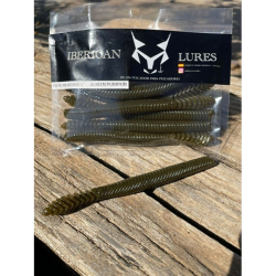IBERICAN LURES WORM 5" GREEN PUMKING