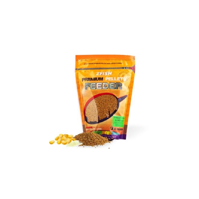 ZFISH MICRO PELLET 2MM 700GR SWEET CORN BETAINE