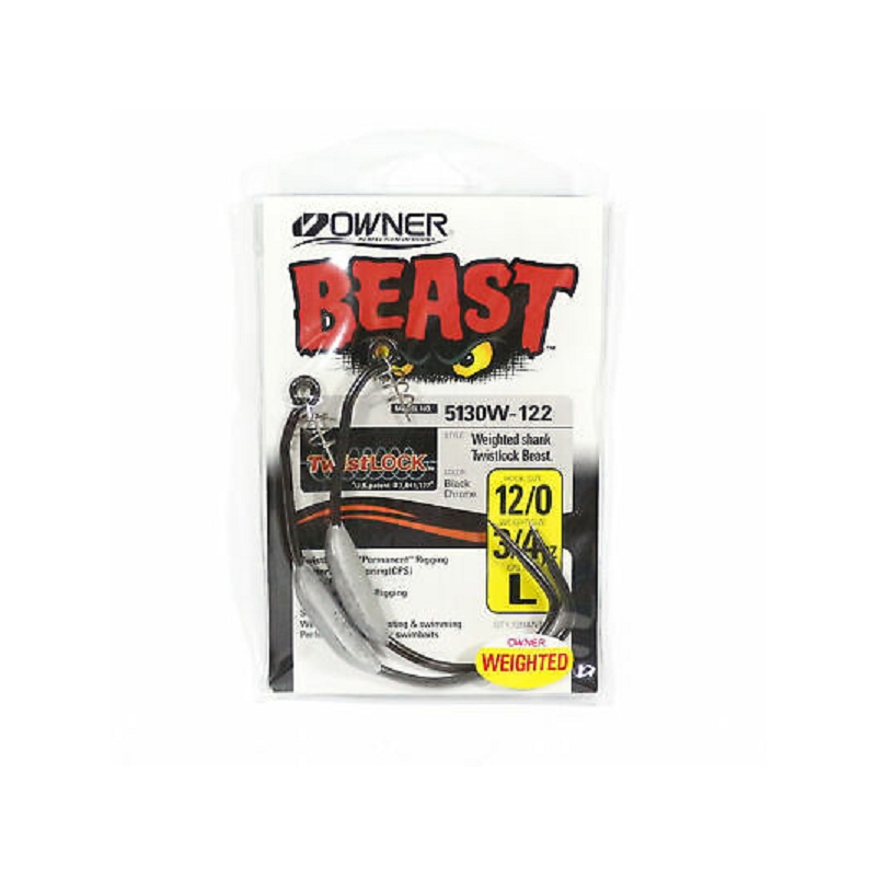 ANZUELO OWNER 5130W 12/0 3/4oz