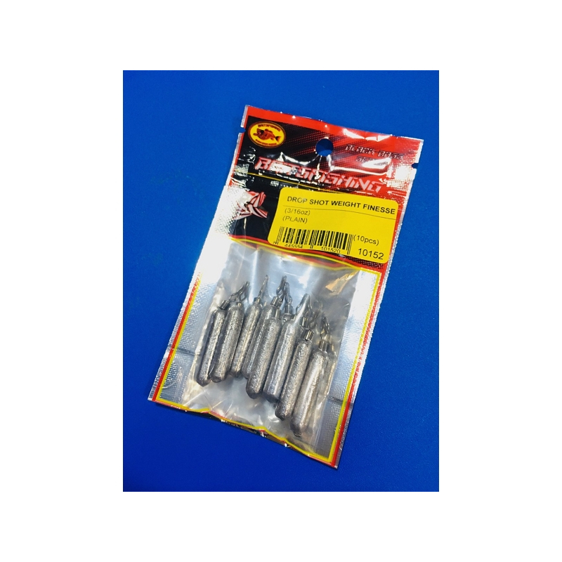 BAITFISHING DROP FINESSE 3/16 10PCS