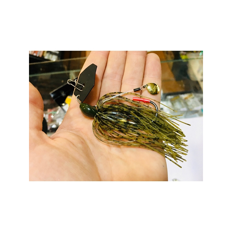 10 FTU CHATTERBAITS ADDY 1/2 04 GREEN PUMKING