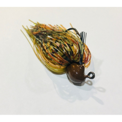 BAITFISHING CATING JIG 2/0 3/8 CAMO CRAW