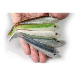 ROSHI SOFT LURE R-FATLOW 135 REAL FISH