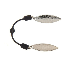 BAITFISHING TWIN BLADE Nº3 2PC SILVER