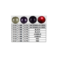 BBS FORCE BEADS MAGNETIC 6mm WATERMELON SED