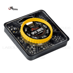 CAJA PLOMOS SPLITS SHOTS 0.15 - 1.50GR
