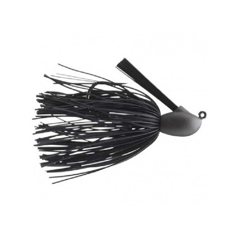 KEITECH RUBBER JIG MODEL 1 VER. 2 3/8 001 BLACK