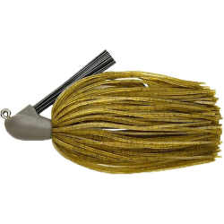 KEITECH RUBBER JIG MODEL 1 3/8 101 VER2 GREEN PUM